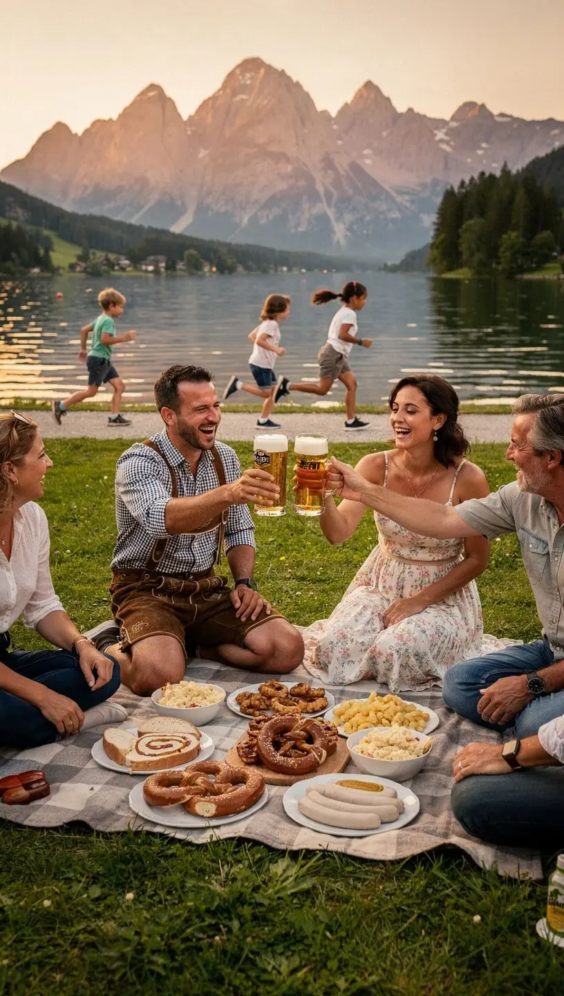 Kulinarische Wanderung durch den Schwarzwald mit lokalen Käse- und Weindegustationen.